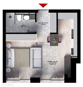 Apartament 1 camera ultracentral in Oradea - Bloc nZeb