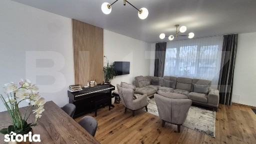 Casa cu 3 dormitoare, 100 mp, teren 202 mp, zona Baritiu