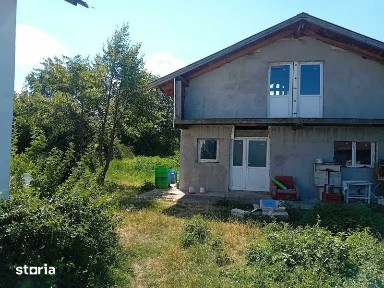 Casa noua Girov beton armat si BCA 152 mp la rosu 1240mp P +M