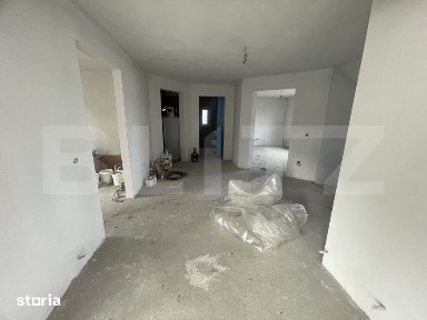 Casa individuala semifinisata, 4 camere, 10 ari teren si garaj