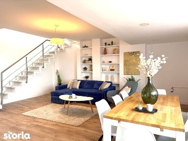 Penthouse pe 2 niveluri l 160 mp utili l terase 75 mp l parcare l B. Z