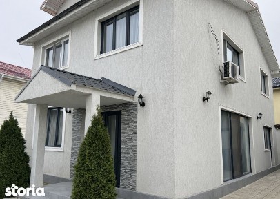 Vila cocheta 180 mp construiti, 340mp teren mobilata utilata lux Pante