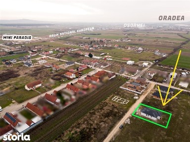 RECO Casa la rosu - 3 dormitoare, plan parter 120 mp utili - Osorhei