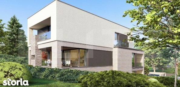 Vila Moderna, 245mp utili, 600mp teren, vedere panoramica-Campenesti