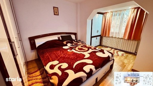 Apartament 4 decomandate, 2 băi și 2 balcoane - Micro 17, parter.