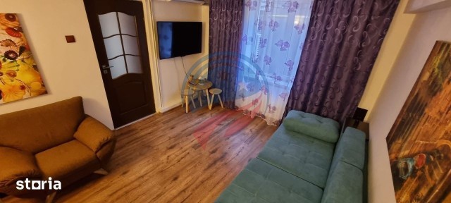 Garsonieră de închiriat Craiova centru, 24 mp, mobilată, aer condițion