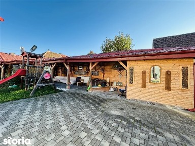 Casa individuala | 120 mp utili | Teren 400 mp | Design rustic