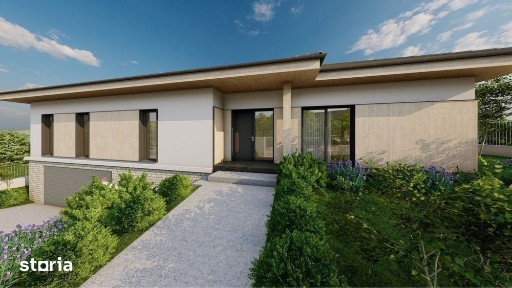 Casa unifamiliala D+P, la intrare in Chinteni