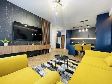 Apartament lux 2 camere, 45 mp, terasa 10 mp, etaj intermediar, garaj