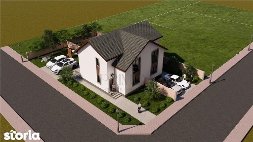 Duplex 4 camere - dormitor la parter - doua fronturi stradale