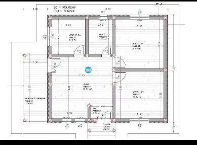 Casa parter de vanzare in Barnova, teren 400 mp si terasa acoperita