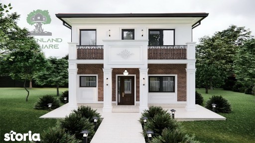 VILA PREMIUM 5 camere, 2 bai, 155mp, TEREN 600mp, TOMESTI