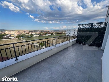 Apartament modern cu terasa de 15 m2 si priveliste panoramica - 58 m