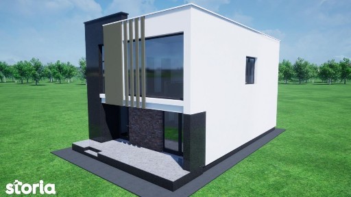 Vila individuala P+E, design mediteranean, Cal. Harmanului, Comision 0