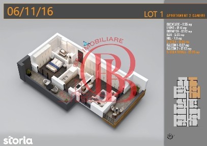 Apartament decomandat 2 camere -Titan Pallady Metrou Teclu