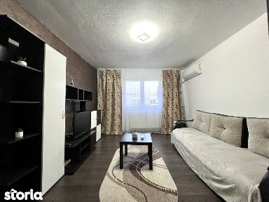 Apartament cu 1 camera, 22 mp utili, etaj 3, mobilat- zona Buziasului