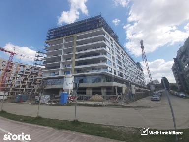 Apartament cu o camera, bloc nou, 42,24 mp plus balcon, loc parcare, G