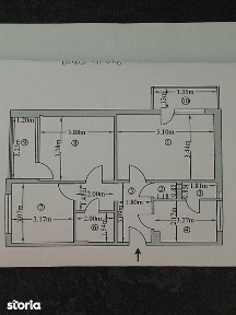 Vand apartament 3 camere,2 balcoane etj 1 vizavi de facult.Brancoveanu