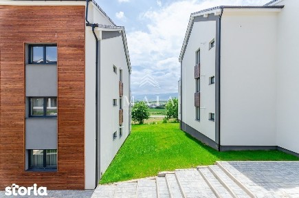 Apartament nou, in bloc tip vila, parcare, DaVinci-zona de Vest