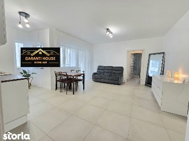 Bloc nou, apartament cu 3 camere, etaj 1, mobilat si utilat, 450€/Luna