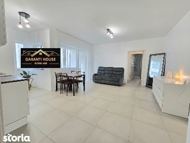 Bloc nou, apartament cu 3 camere, etaj 1, mobilat si utilat, 450€/Luna