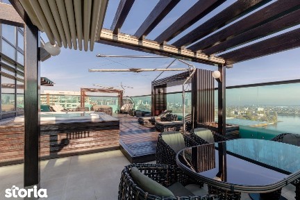 PENTHOUSE CU VEDERE PANORAMICA 258mp|| TERASE 215 MP || 3 LOCURI DE PA
