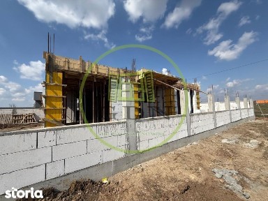 Casa plan parter, 406 mp teren, 105 mp utili, Magnolia