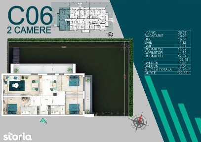 4 Camere cu gradina de 130 mp Theodor Pallady Metrou N. Teclu