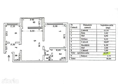 Apartament luminos în Țiglina 1 - ideal pentru personalizare