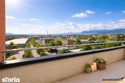 Pe 2 niveluri, Penthouse modern la bulevard, parcare, boxa, Tractorul