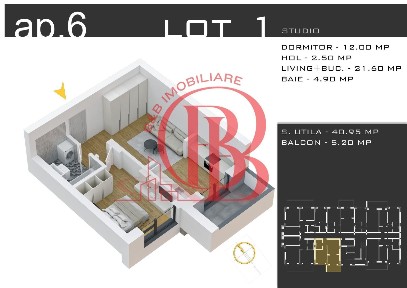 Apartament 2 camere-Promo Loc Parcare-Metrou Teclu-Pallady