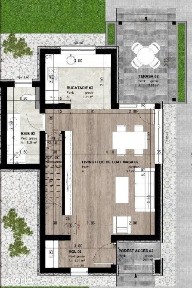 Duplex modern - 3 camere - 90 mp - Gata de mutare - Mosnita