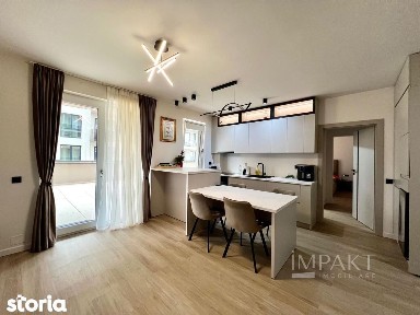 Apartament ultrafinisat cu terasa si view