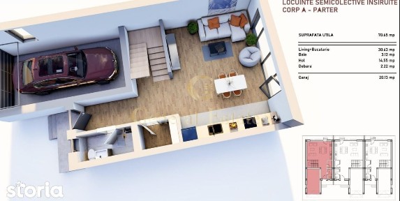 Casă modernă 4 camere Brasov | 130 mp utili | garaj