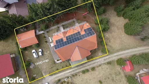 COM 0Cabana cu 7 camere de vânzare, 387 mp utili, 1300 mp teren!