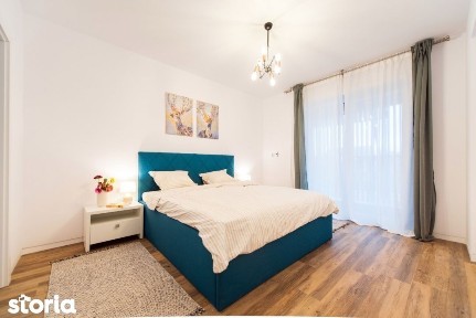 Apartament de 2 camere, 2 bai, parcare, terasa cu vedere spre lac, Pip