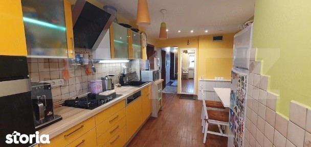 Apartament 3 camere complet utilat, 90 mp, zona Girocului