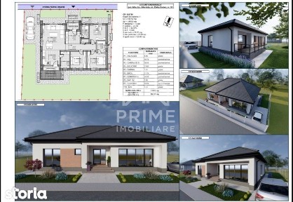 CASA MODERNA 4 CAMERE | 118 MP | TEREN 374 MP | MICESTI | PREDARE LA C