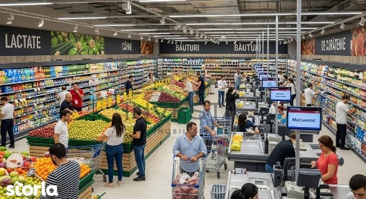 Spatiu comercial, inchiriat pe termen lung la 2400 euro, 10 parcari!