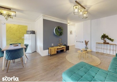 Apartament 3 camere - 72 mp, 2 bai, mobilat calitate - H. Coanda