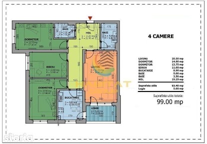 Apartament 4 Camere Sector 4 Mutare Imediata 99Mp