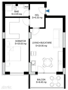 Apartament 2 Camere Luminos Metrou Nicolae Teclu-Pallady
