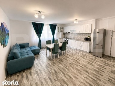 Apartament cu 2 camere, 57,5 mp, la cheie, parcare, zona Vivo