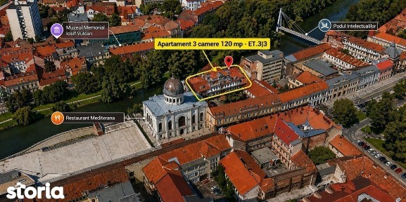Zona Centrala - Apartament 3 camere 120 mp - ET.3|3, Oradea