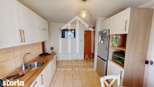 Apartament de vanzare in Sibiu cu 3 camere 65 mp utili, bloc cu lift