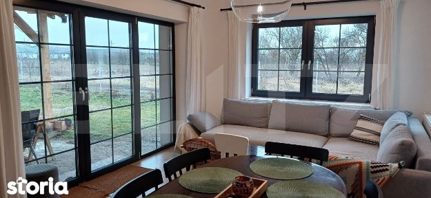 Casa individuala, complet mobilata, teren generos 1050 mp - Jucu de M