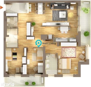 4 Camere | 118 mp | Aleea Privighetorilor -Baneasa |