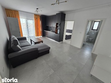 Apartament mobilat/utilat 3 camere modern + terasă + 2 parcări