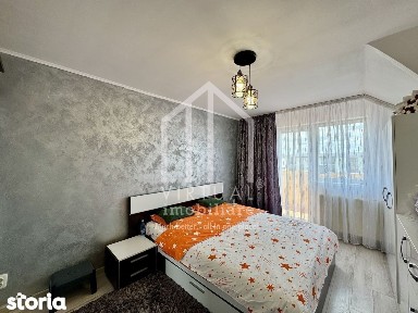 Apartamet cu 3 camere, 61mp utili+2 balcoane, etaj 3, mobilat Selimbar