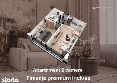 Studio ideal pentru investiție | complex privat | 0% comision